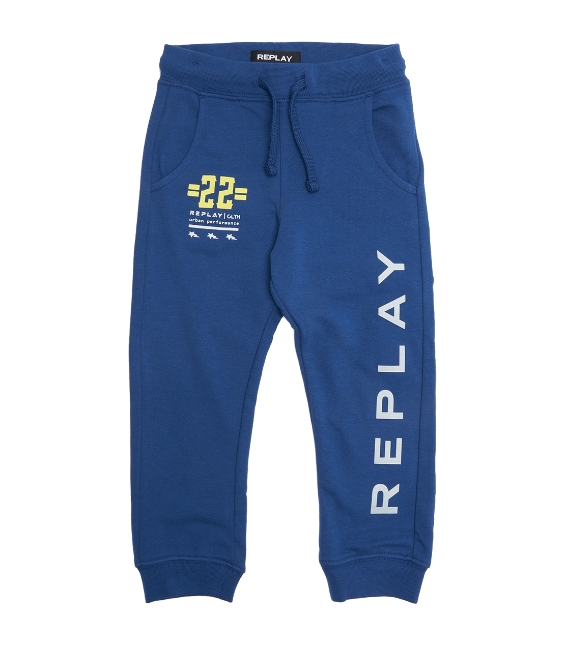 BABY BOY コットン/ ポリスウェットパンツ 詳細画像 ブルー 1